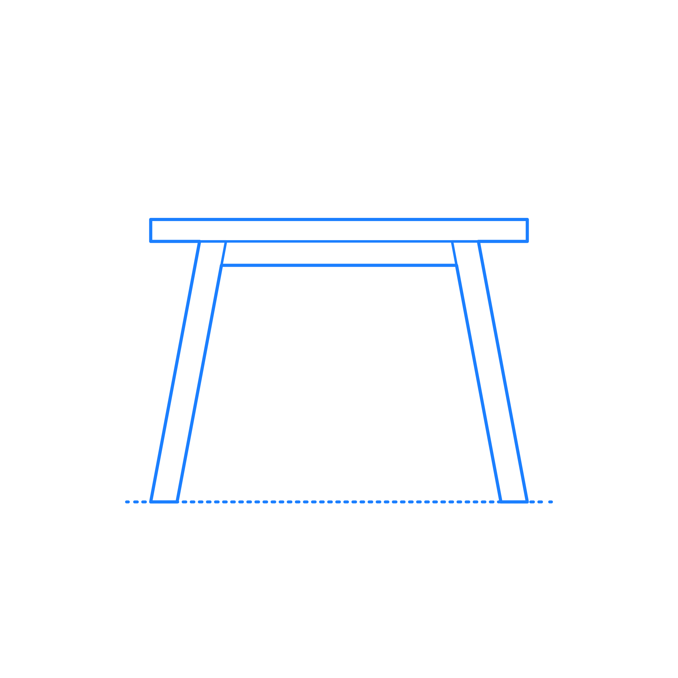 Furniture Benches Ikea Skogsta Bench Small Contour Svg Vector Free Vectors